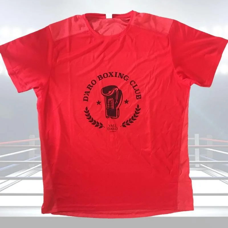 D'Aro Boxing Club - Shop - Merchandising - Samarreta vermella